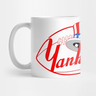 New York Yankees Football Mug